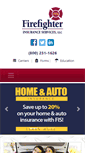 Mobile Screenshot of firefighterinsuranceservices.com